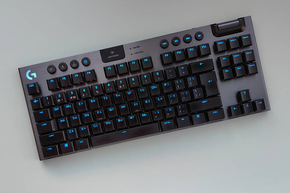 Logitech G915&nbsp;TKL — одна из немногих клавиатур с «европейским» двухстрочным Enter