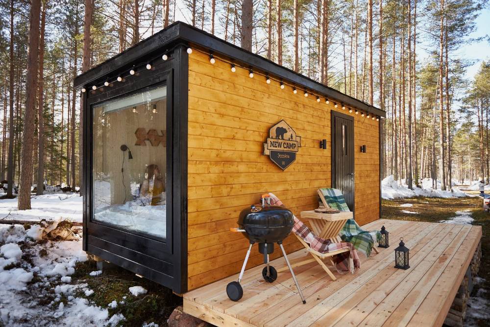 Дома в New Camp. Источник: группа глэмпинга во «Вконтакте»