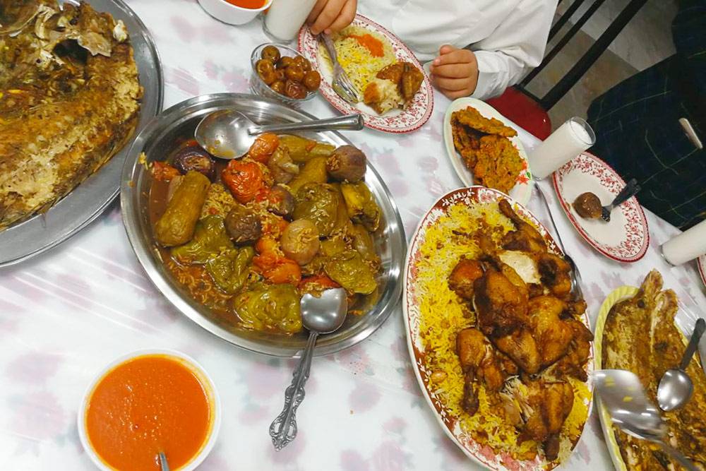 Овощи, фаршированные рисом, по кувейтскому рецепту