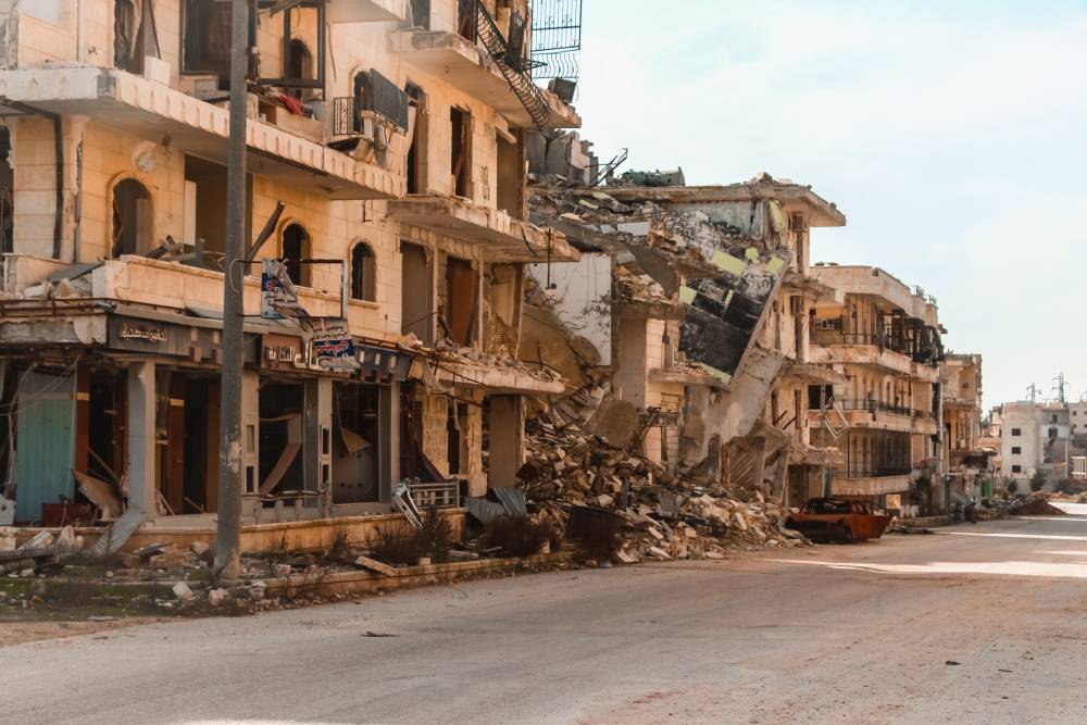 Разрушенное здание в Алеппо. Источник:&nbsp;Jorge Villalba / iStock