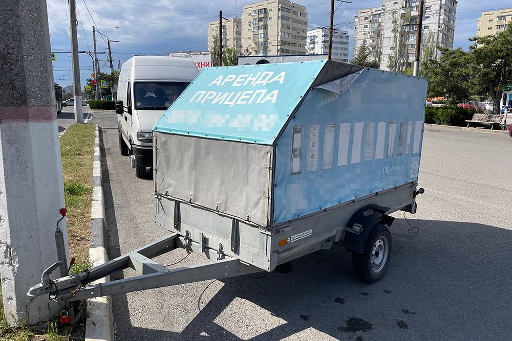 Правила перевозки досок на легковом прицепе