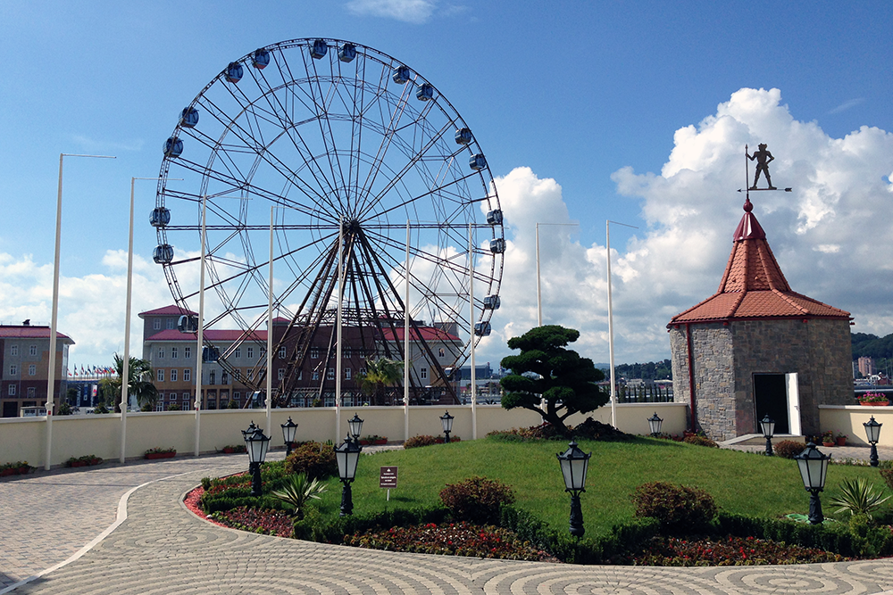 Сочи парк колесо времени фото