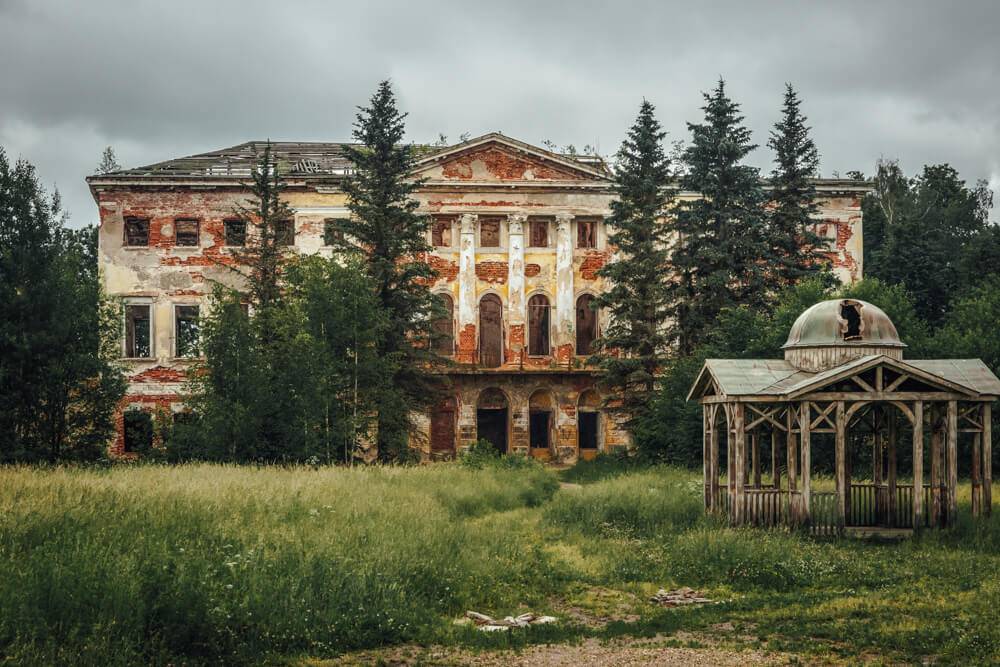 Заброшенные усадьбы подмосковья карта