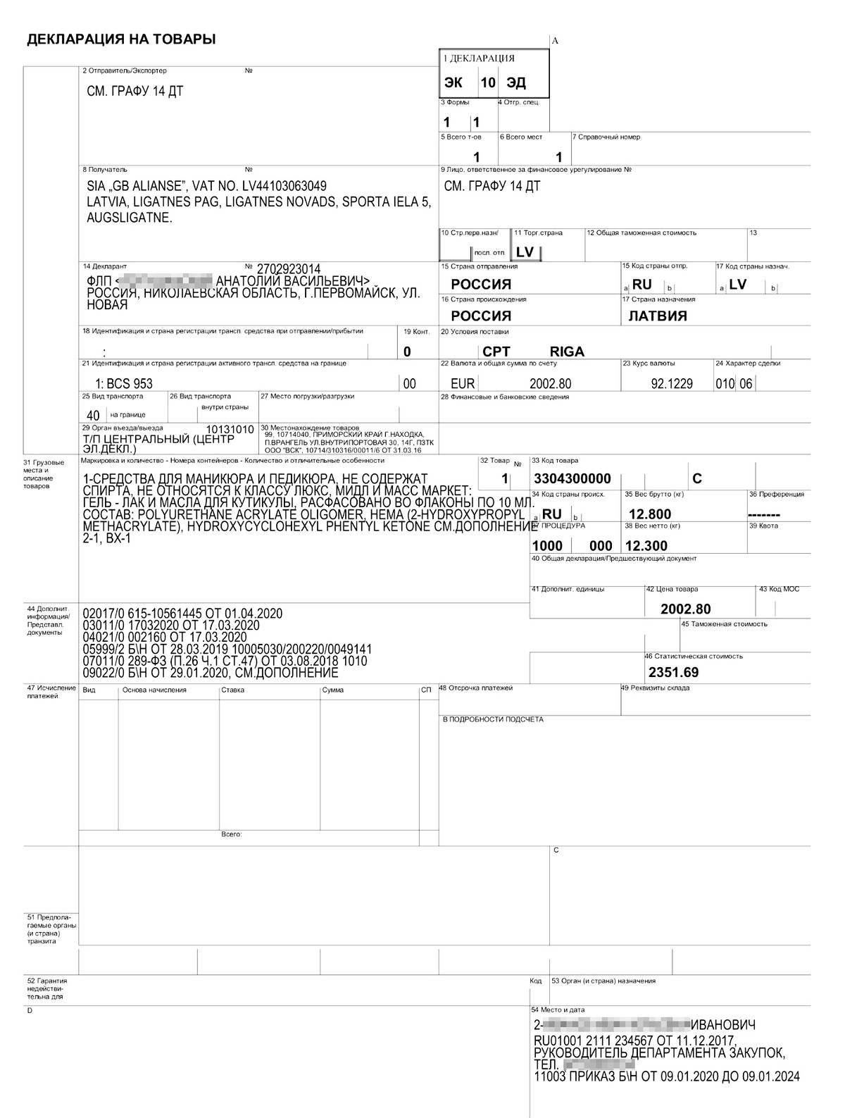 Оквэд поставка мебельной продукции