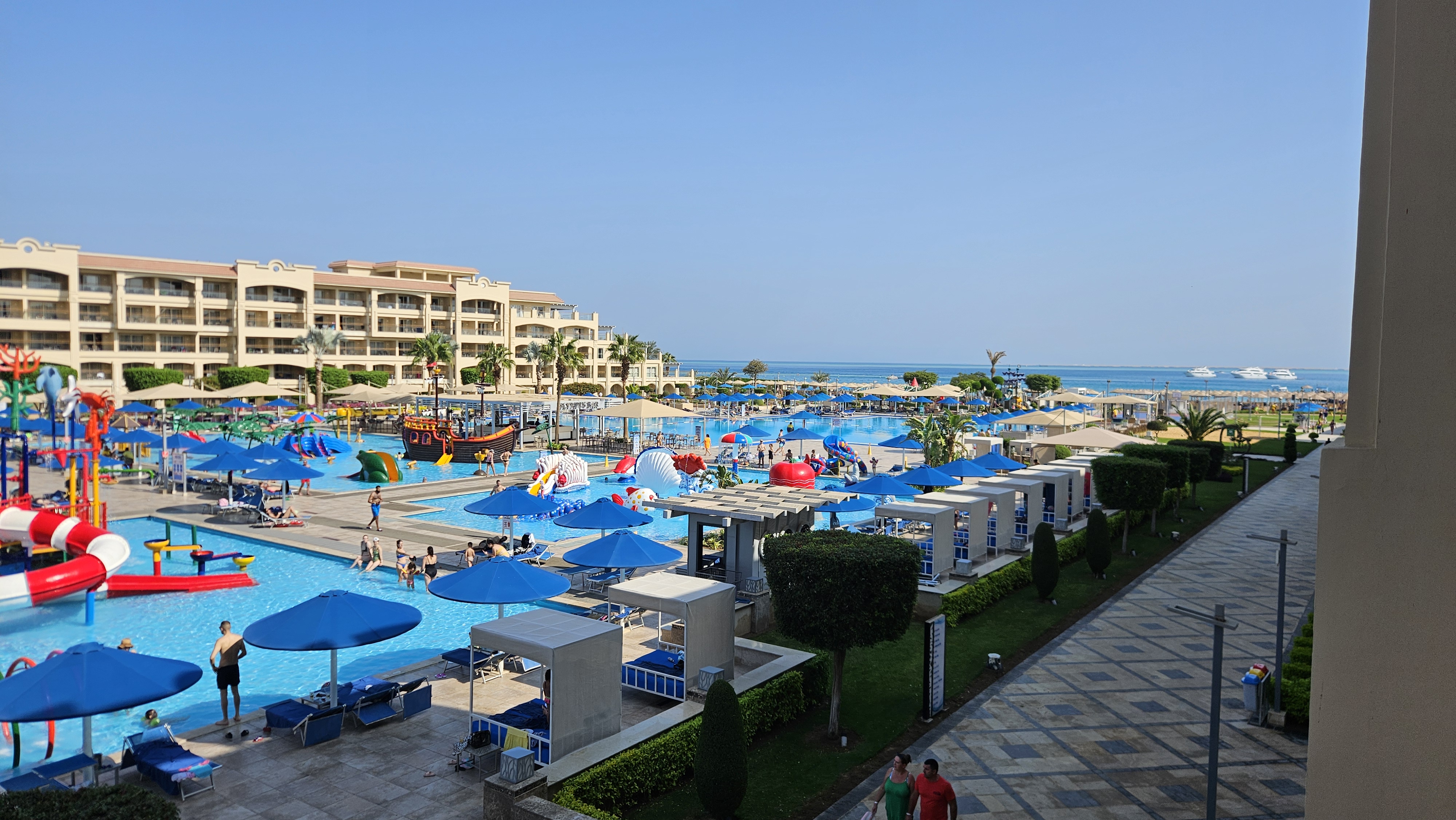 Вид из номера отеля