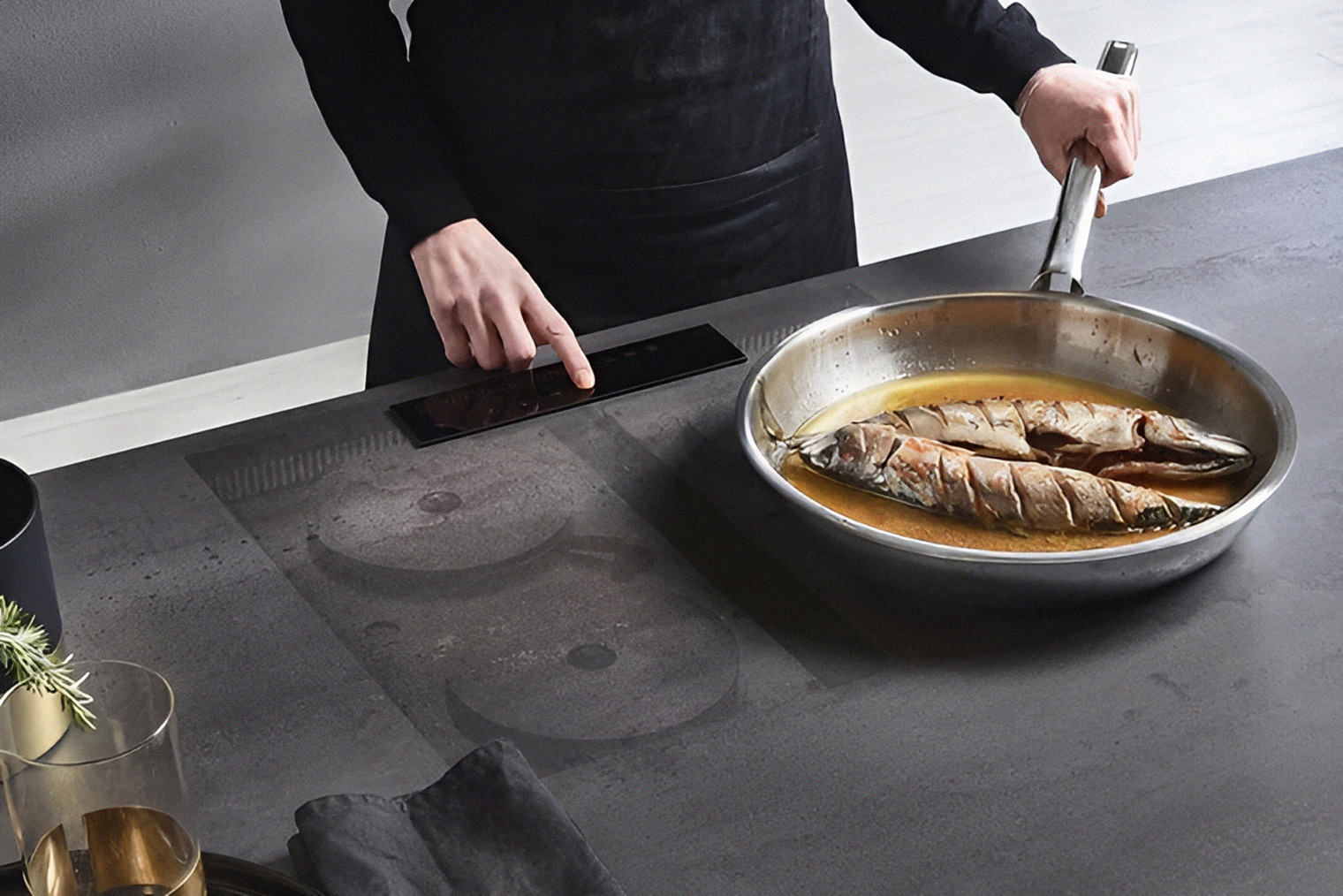 Интегрированная варочная панель Invisacook