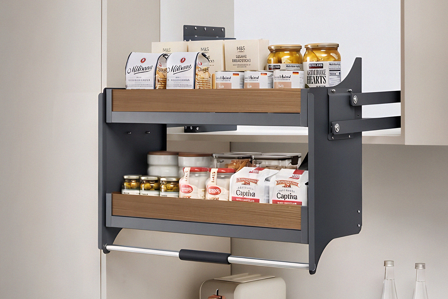 Выдвижная полка в верхний модуль