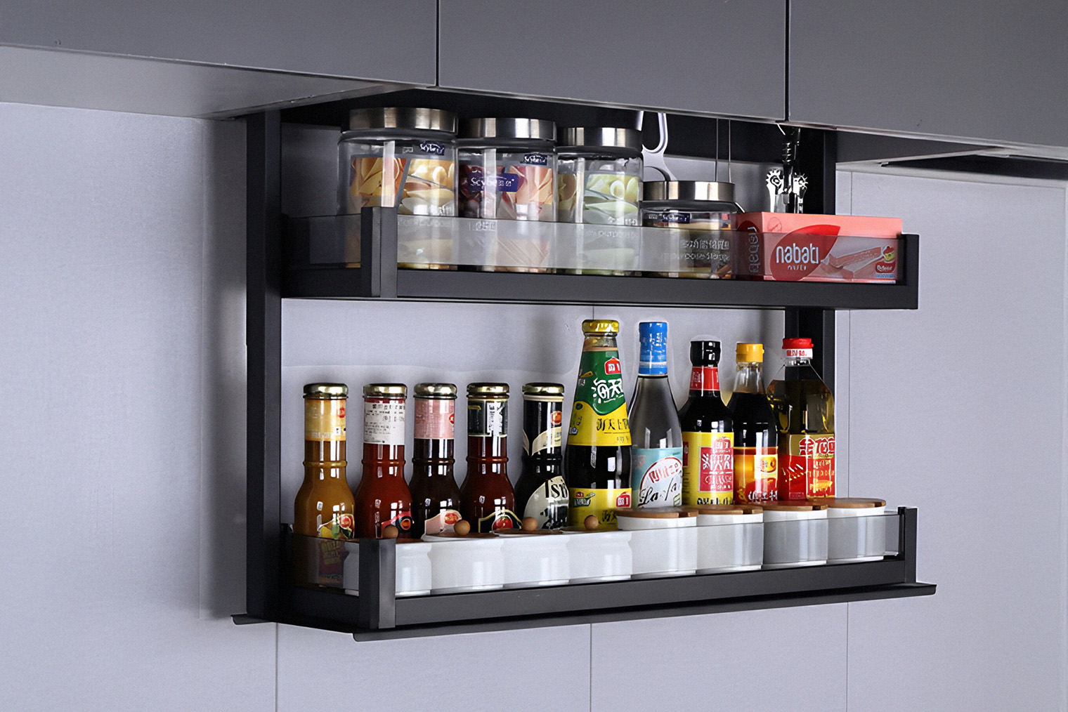 Сенсорная лифт-полка