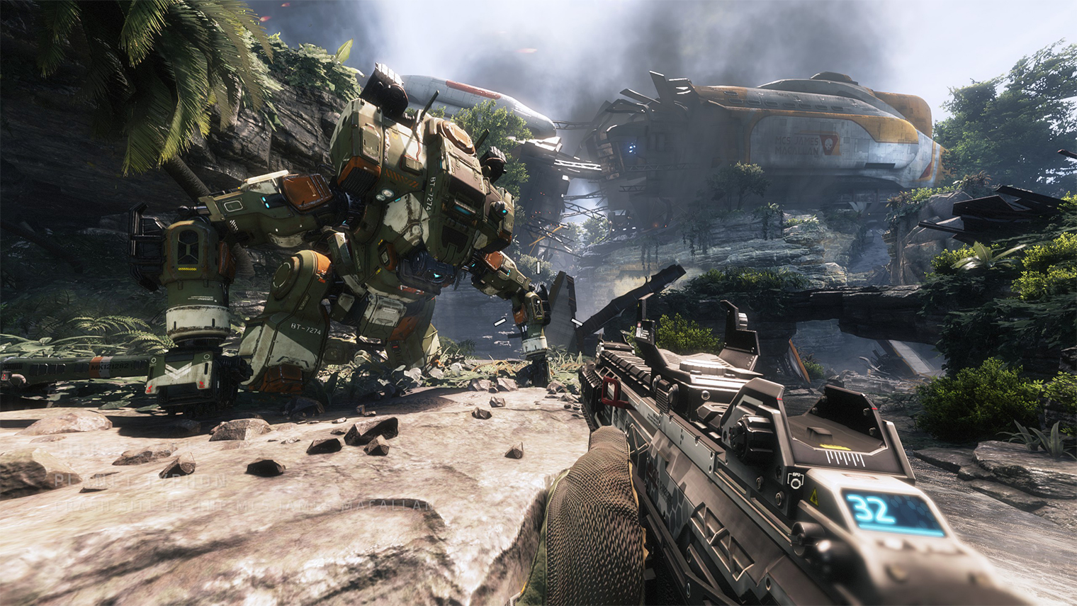 Titanfall 2 вышла в 2016 году, но все еще хорошо выглядит благодаря работе дизайнеров и художников