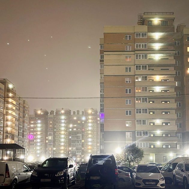 После зала еду домой