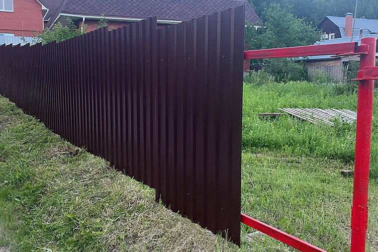 Новый забор