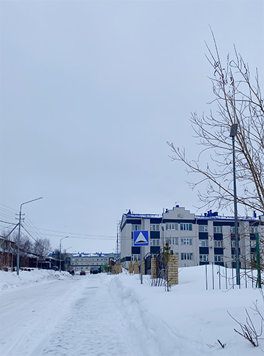 Наш город в середине апреля