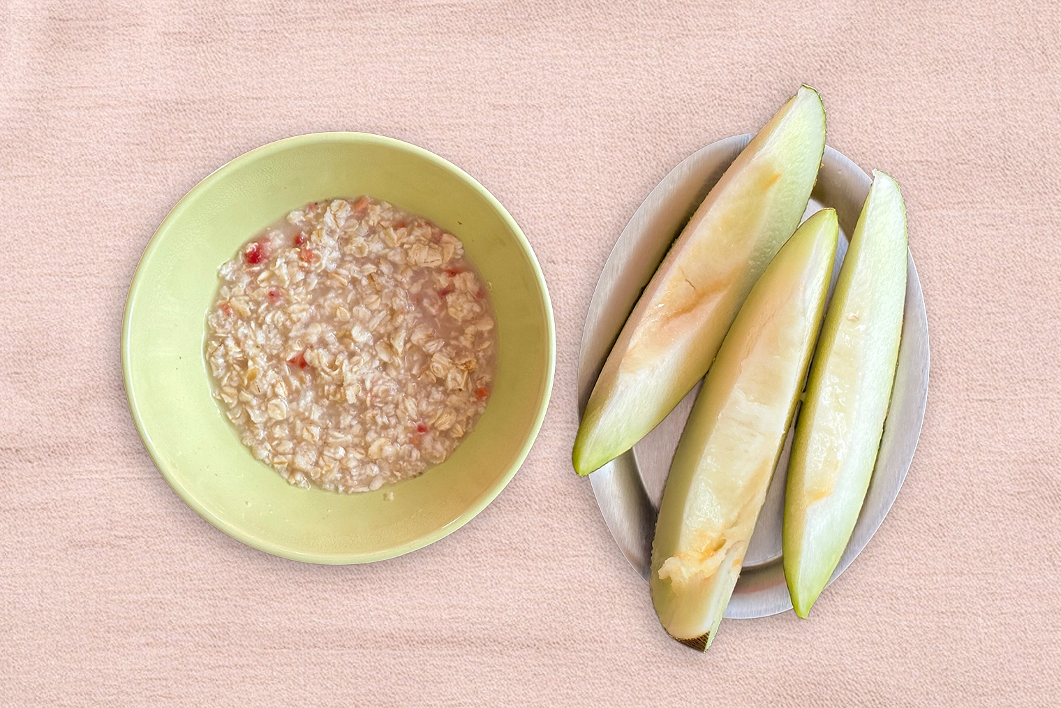 Кашу заливаю кипятком на глаз