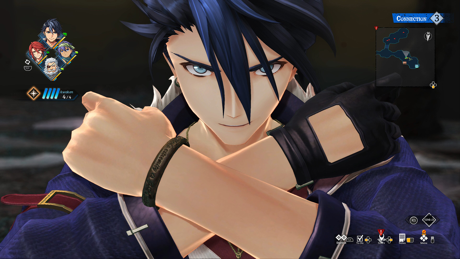 Сражения с боссами всегда проходят в пошаговом режиме, а мобов по желанию можно бить и в реальном времени. Лучше создавать билд, который хорошо себя покажет в обоих сценариях. © NIS America