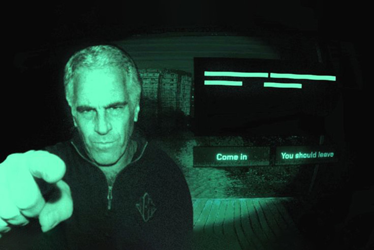 Джеффри Эпштейн в No, I’m not a human