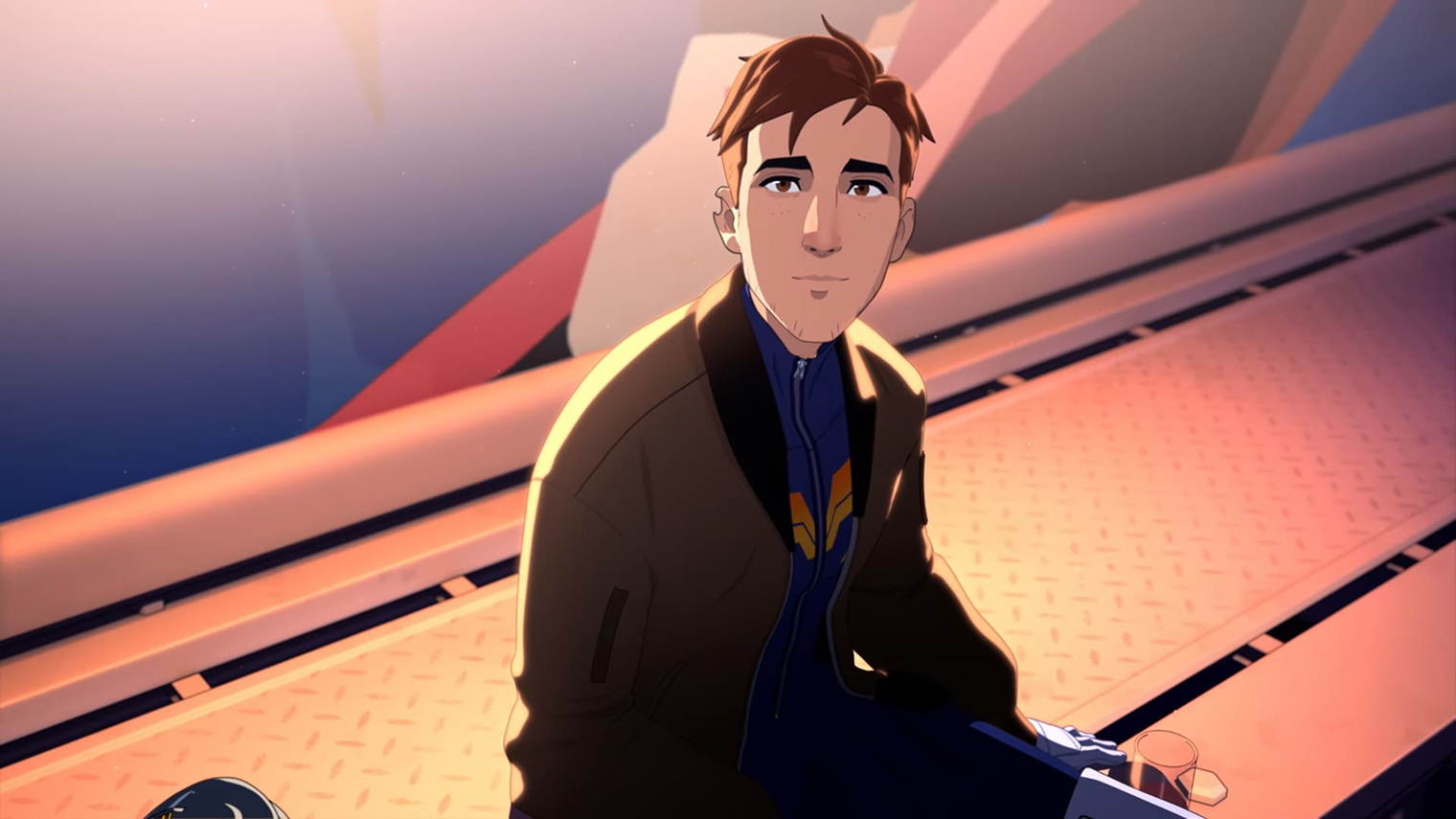 Dispatch идеально подходит для игры на PS5: можно удобно устроиться на диване перед телевизором, как за просмотром сериала. Кадр: AdHoc Studio