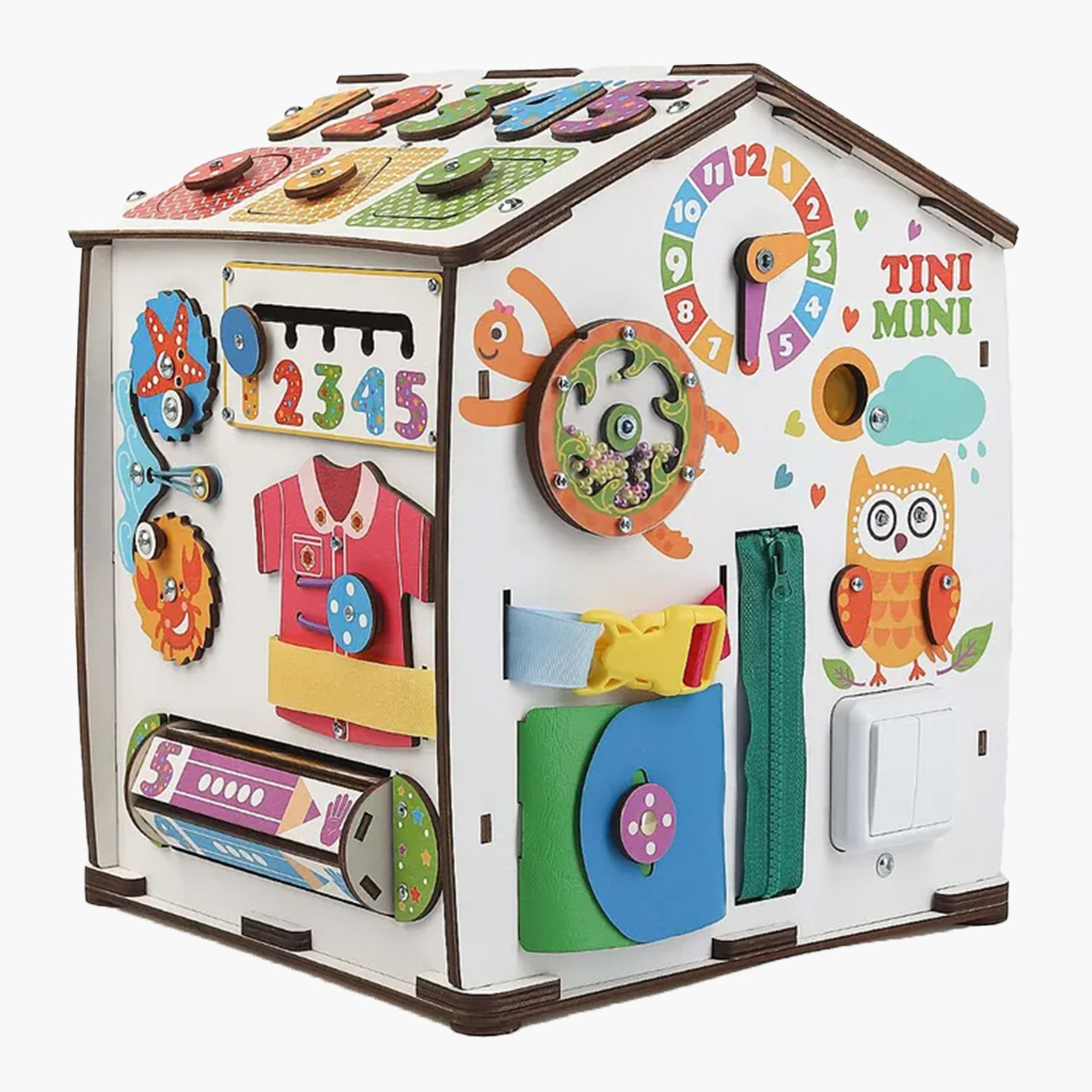 Стоимость бизибордов варьируется от нескольких тысяч до нескольких десятков тысяч. Например, такая модель стоит чуть больше трех тысяч рублей на Ozon