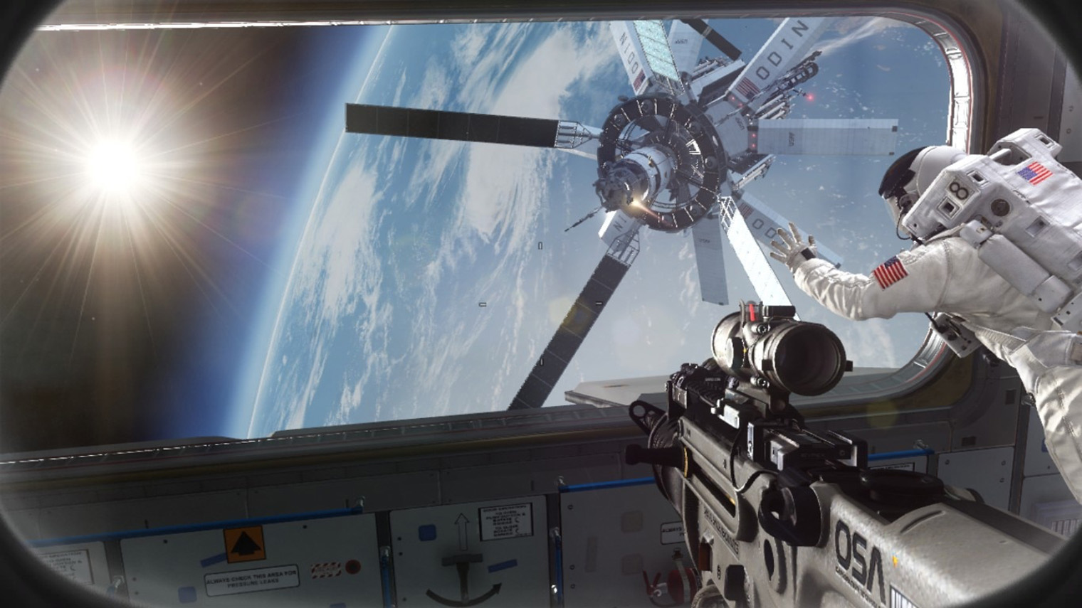 Вступительная миссия с нападением на космическую станцию — лучшее, что есть в Call of Duty: Ghosts. И длится эпизод всего несколько минут