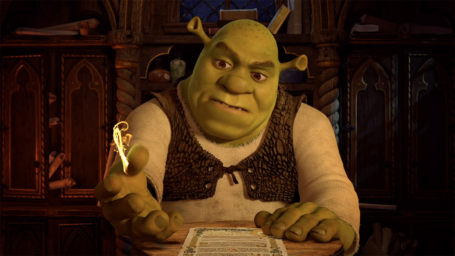 Читать договоры перед подписанием и понимать их суть — тоже читательская грамотность. Если бы Шрек обладал этим навыком, он бы не подписал документ, уничтоживший всю его жизнь, в четвертой части кинофраншизы. Кадр: Paramount Pictures