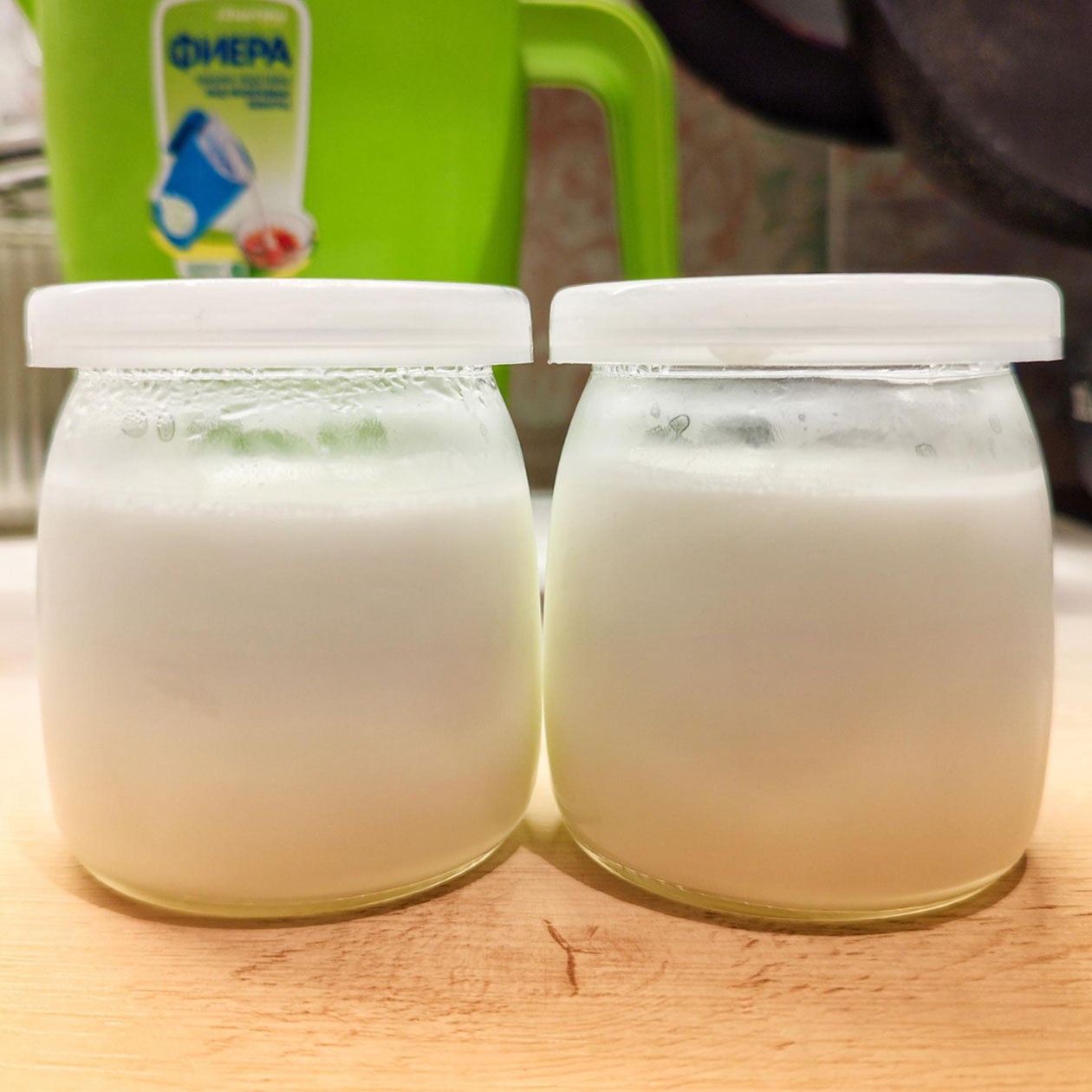 Йогурт из йогуртницы в баночках