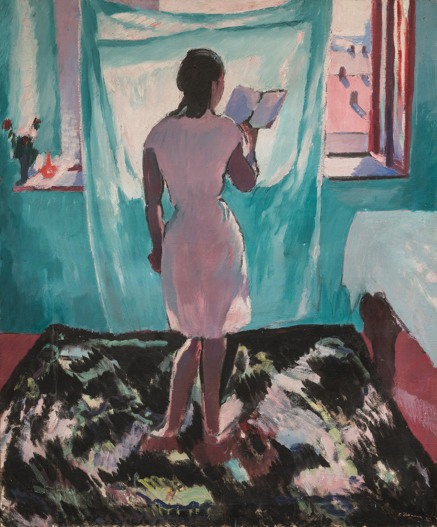 Константин Истомин, «Утро. У окна», 1930, Русский музей. © Пресс-служба центра «Зотов»