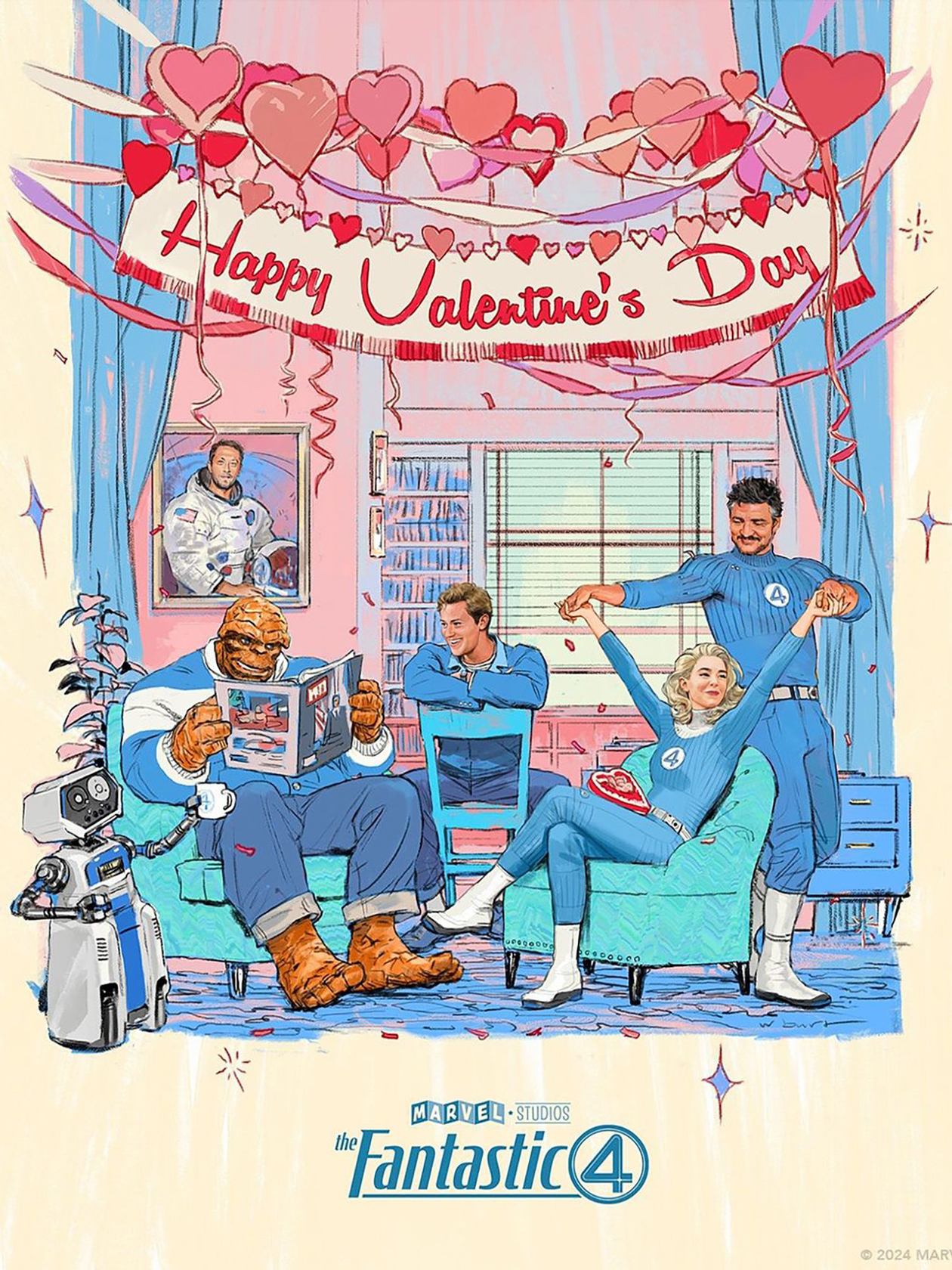 Постер опубликовали в День святого Валентина. Кадр: Walt Disney Studios