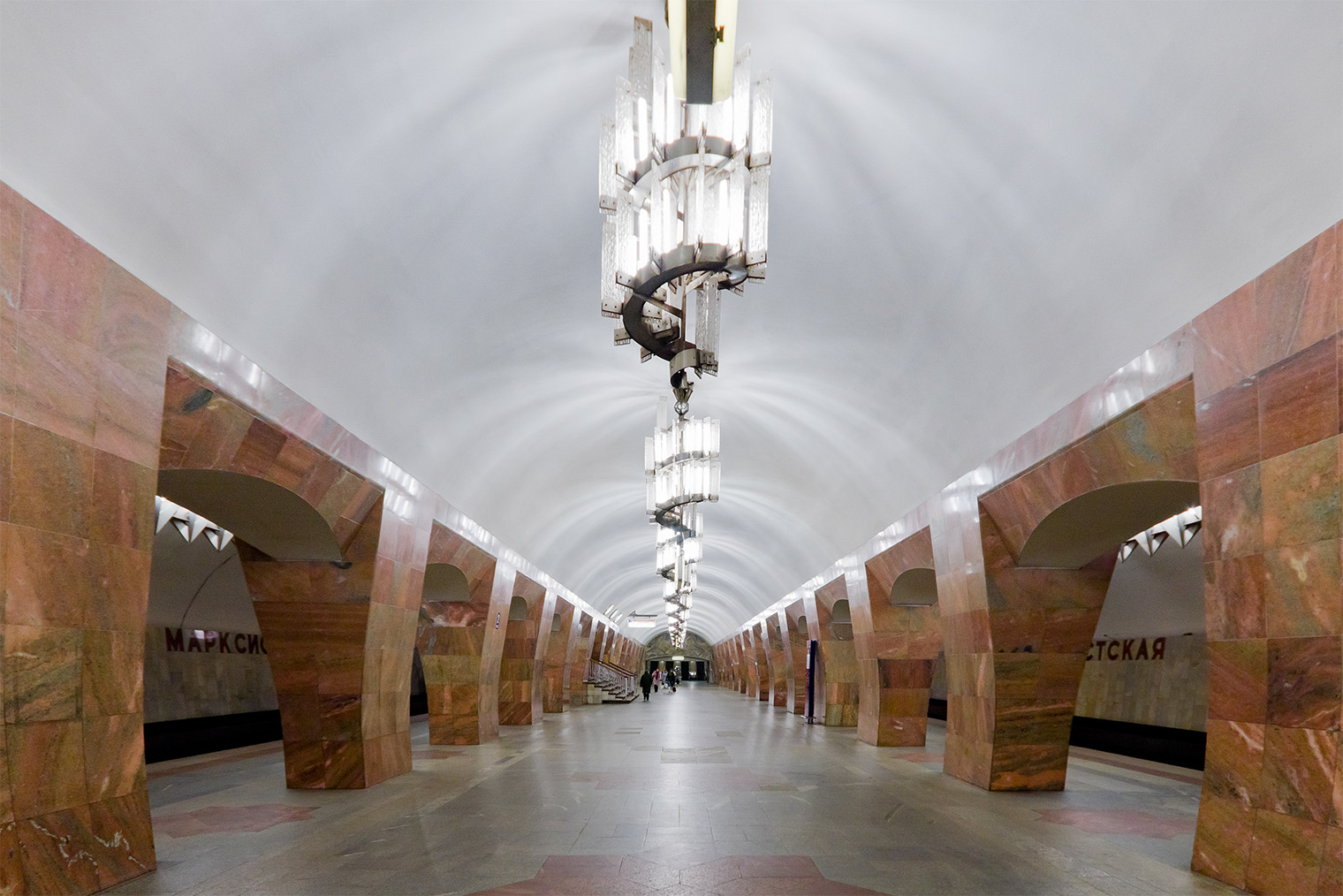 Станция метро «Марксистская». Фотография: Antares 610 / Wikipedia