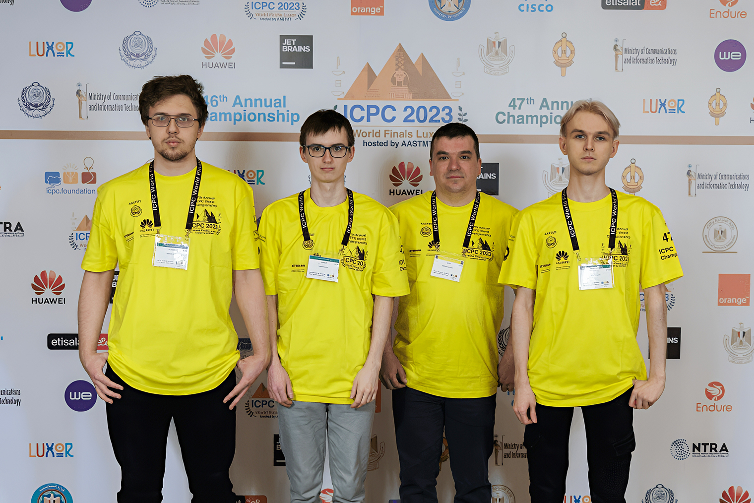 Участники НИУ ВШЭ на ICPC 2023