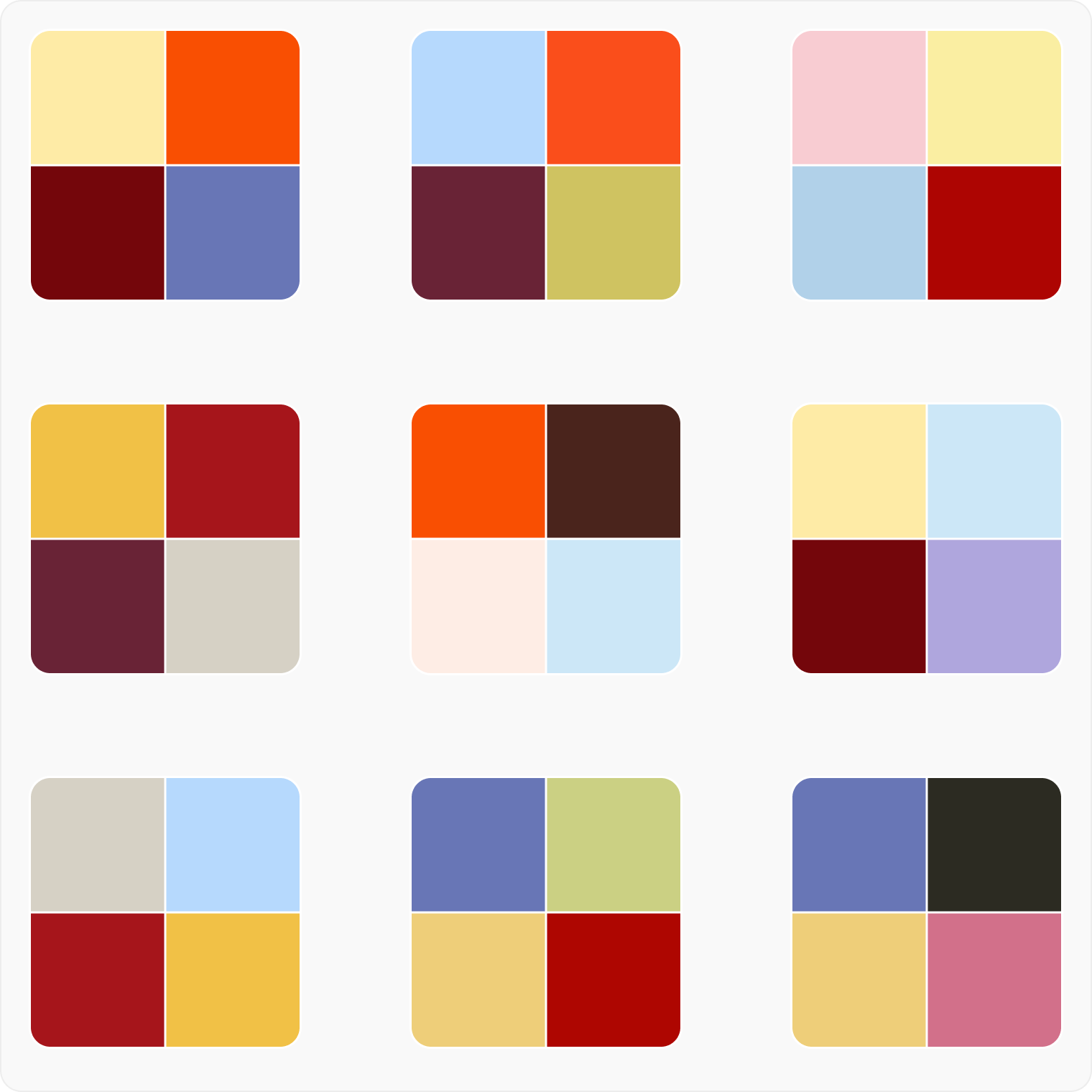 Советую идти по такой схеме: чем больше задействован цвет, тем светлее он должен быть. Например, фон — самый светлый, и чем меньше детали, тем темнее оттенок из палитры. Так делать не обязательно, но светлый тон проще перекрыть темным, и такой рисунок выглядит контрастнее