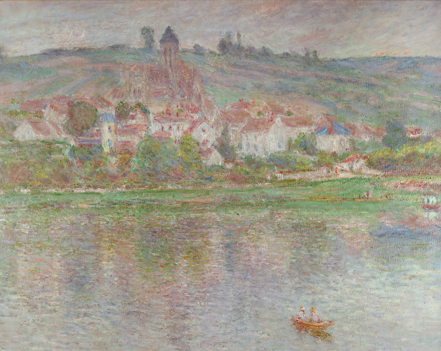 Клод Моне, «Городок Ветей», 1901. © Пресс-служба Пушкинского музея