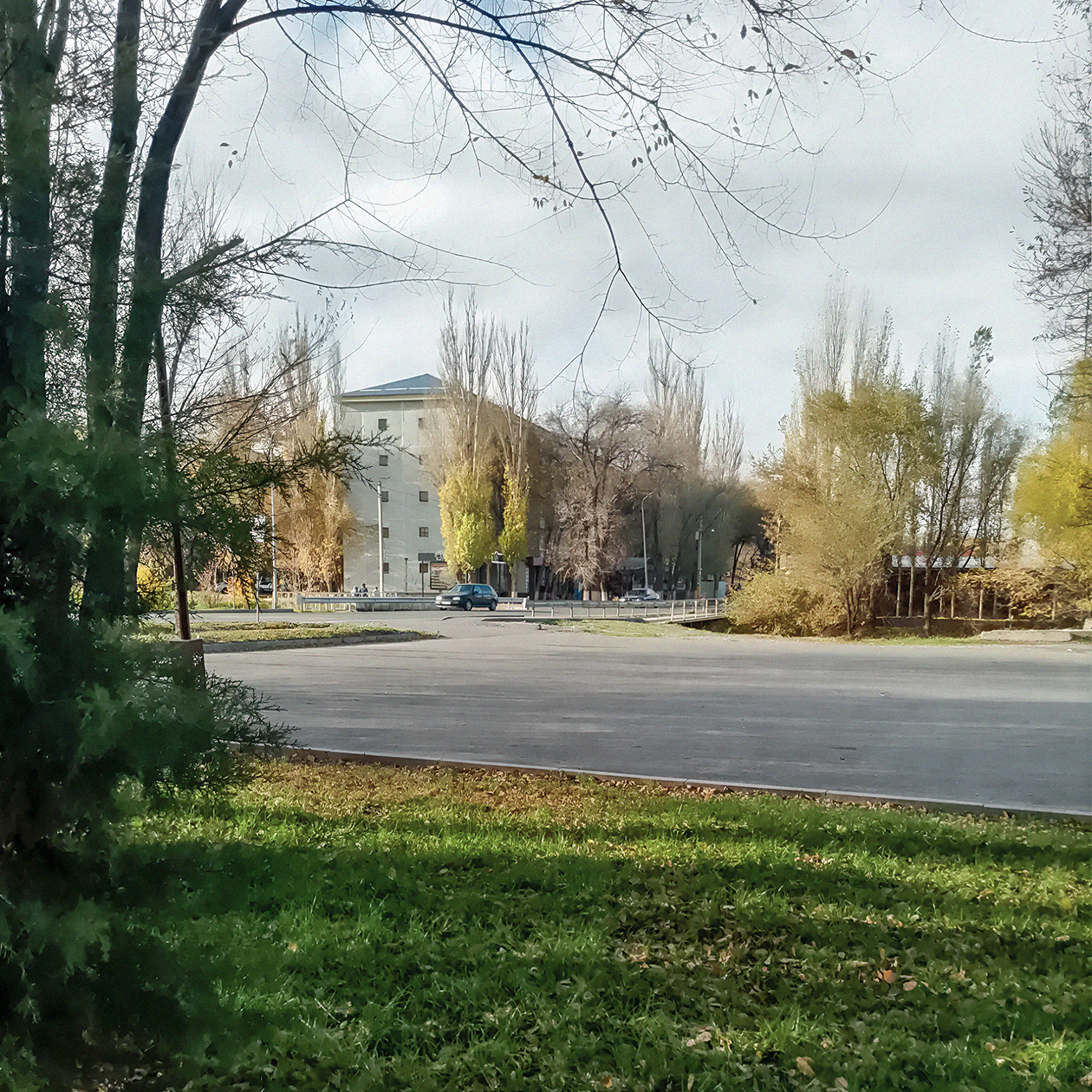 Например, в городе, который выглядит так