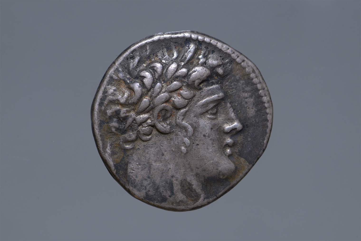 Центральный экспонат — «тридцать сребреников», серебряные тетрадрахмы города Тира, связанные с библейским сюжетом предательства