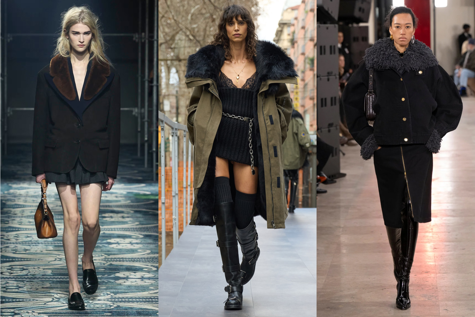 Фотографии: Prada, Dolce & Gabbana, Patou