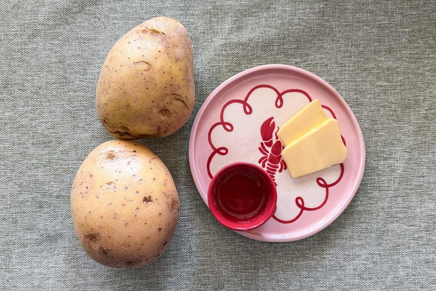 Ингредиенты для картошки в духовке