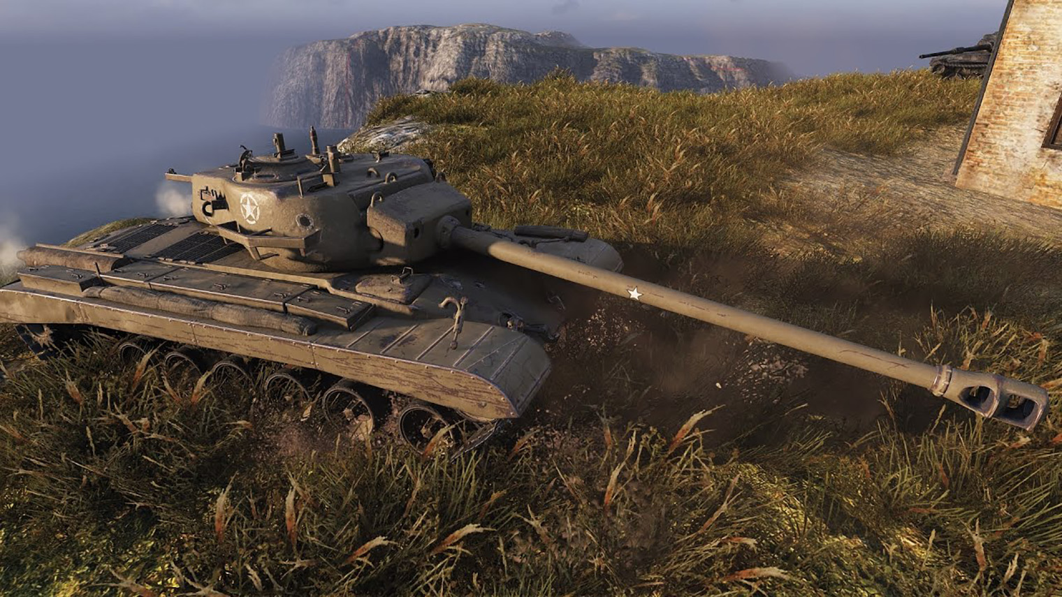 В ветке США T32 находится между T29, который расположился на седьмом уровне, и M103 на девятом. От предшественника он унаследовал неторопливость, бронированную большую башню и комфортные углы склонения орудия