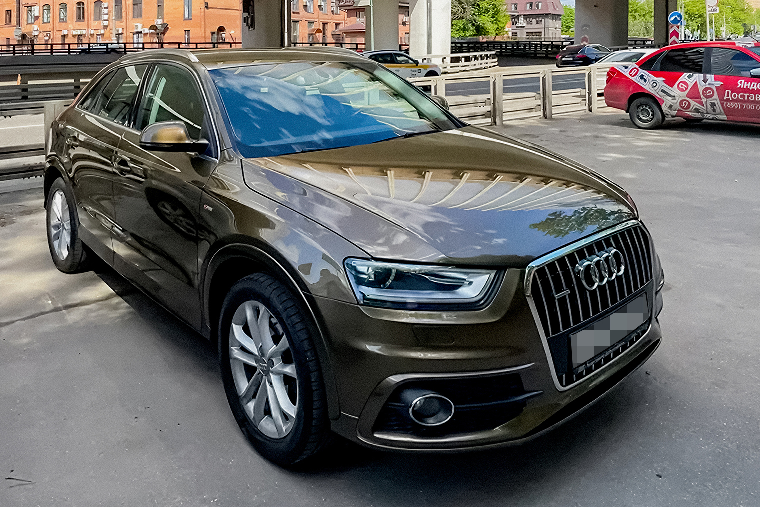 Audi Q3 после полировки