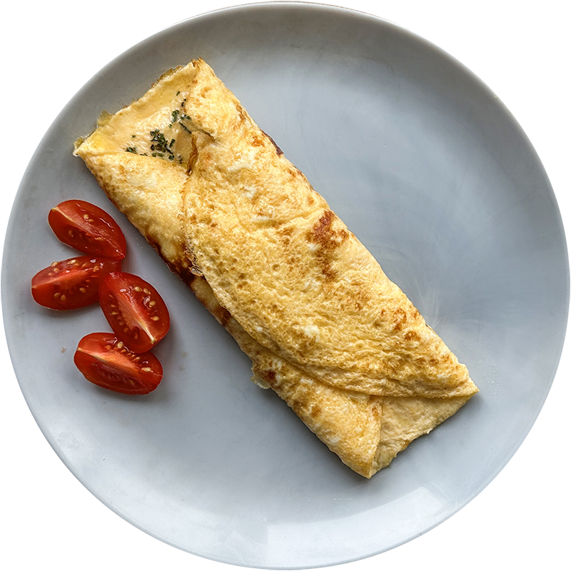 Омлет в духовке