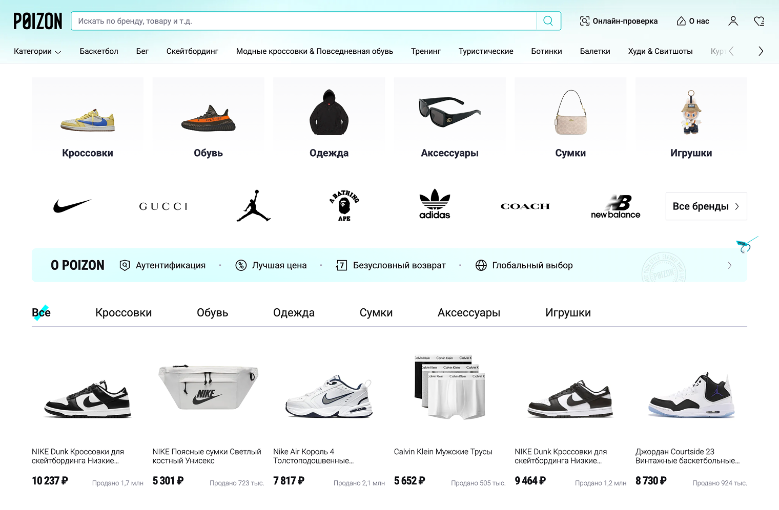 Как выглядит thepoizon.ru