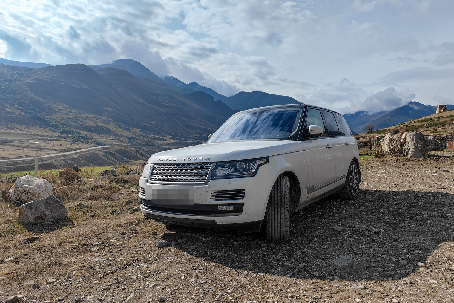 В поездке по Кавказу, село Эльтюбю