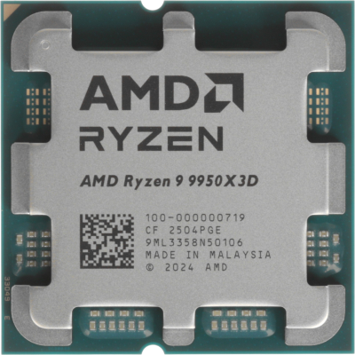 Самый мощный для игр — AMD Ryzen 9 9950X3D