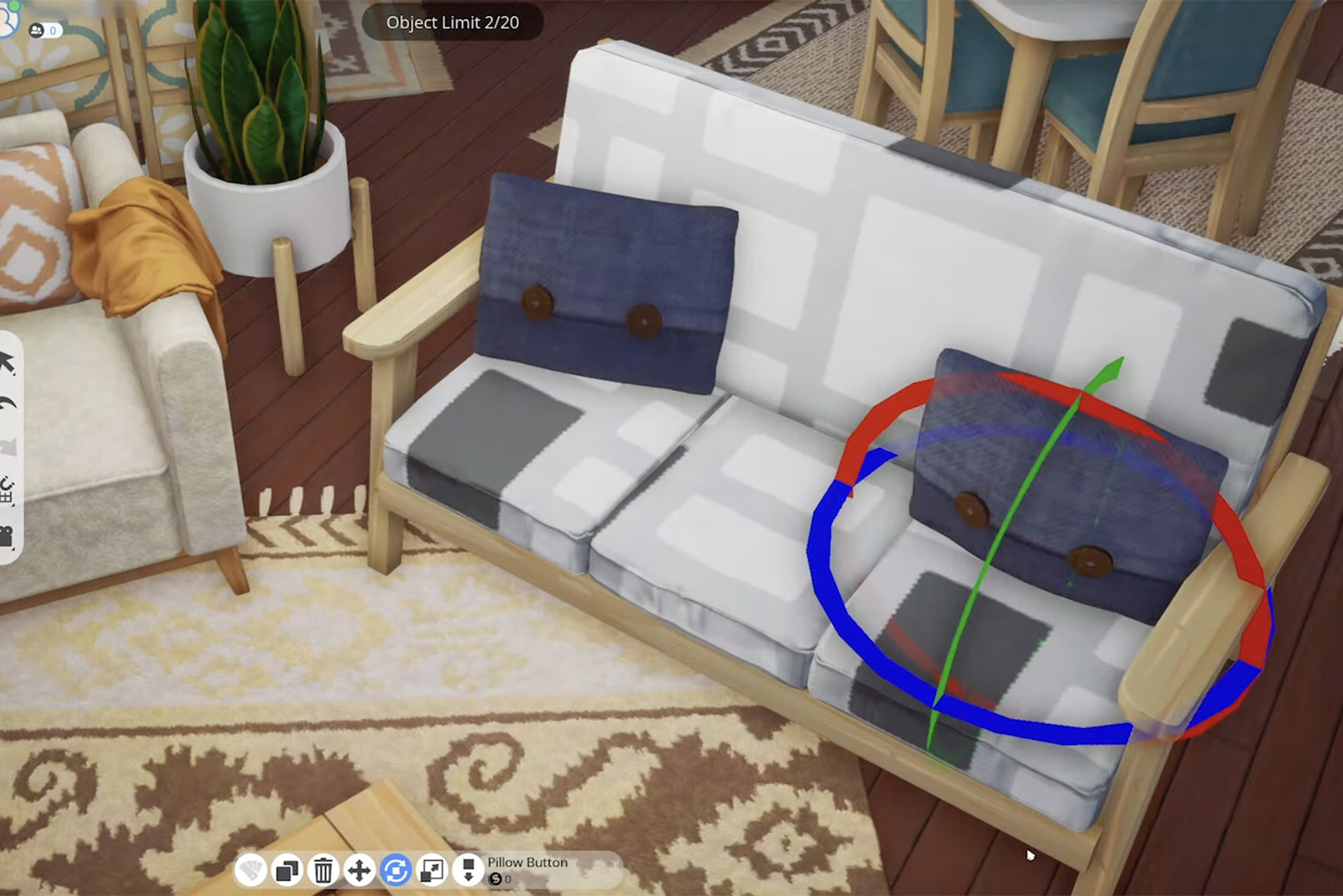 Игроки смогут решать, в каком положении ставить подушки на диване, выбирать цвет занавесок и другой мебели
