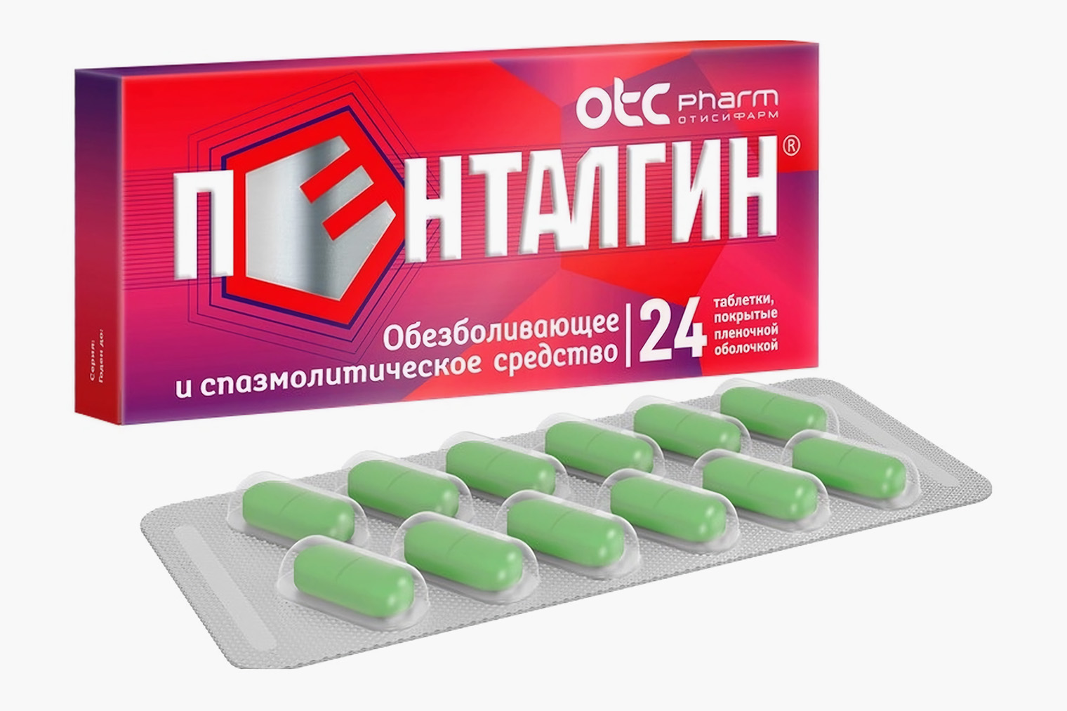 Что положить в аптечку: обезболивающее. Источник: otcpharm.ru