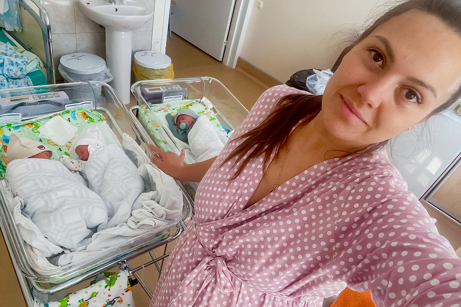 К счастью, мне удалось наладить режим тройняшек