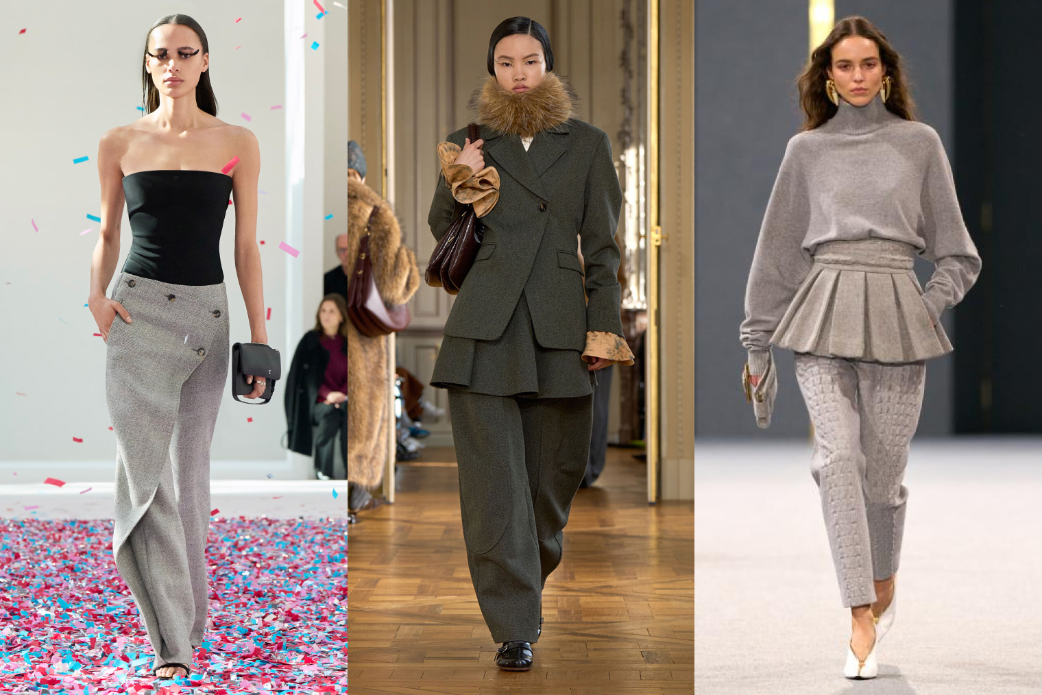 Фотографии: Courreges, Ganni, Balmain