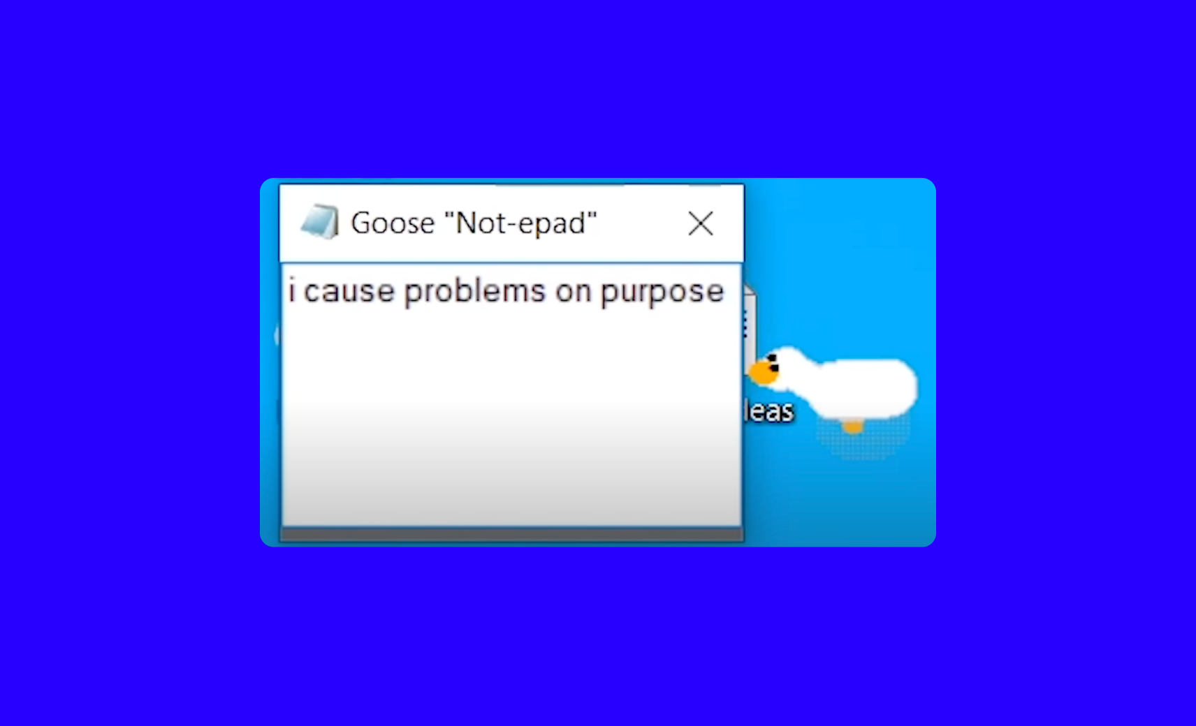 Desktop Goose