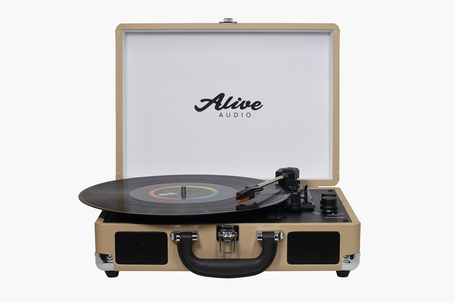 Alive Audio GLAM можно брать с собой к друзьям, не беспокоясь об акустике. Главное — захватить пластинки и сетевой адаптер. Обойдется такой около 10 000 ₽