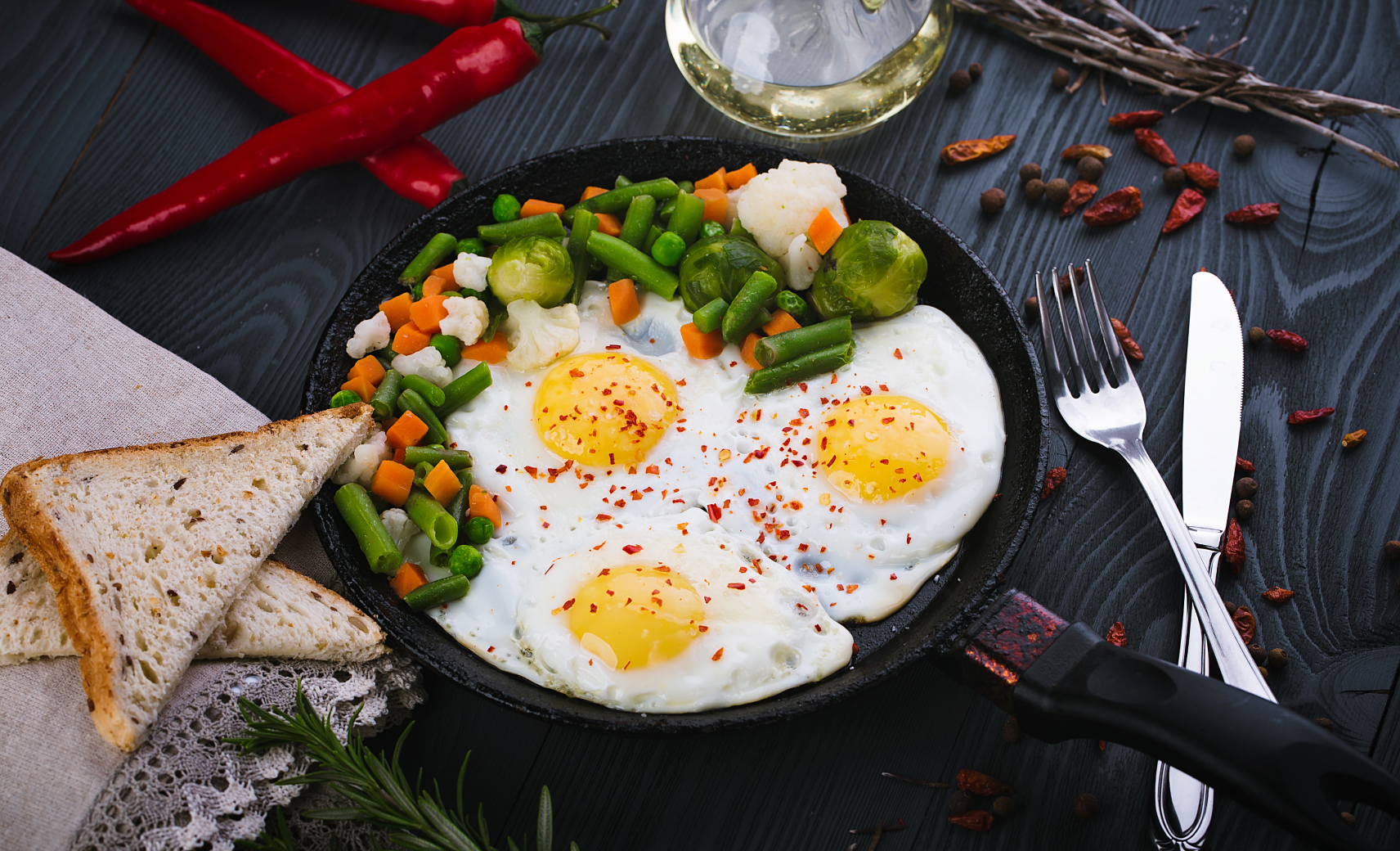 Яичница или скрэмбл