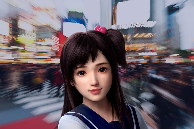 Xiaoice выглядит как японская школьница. © Microsoft