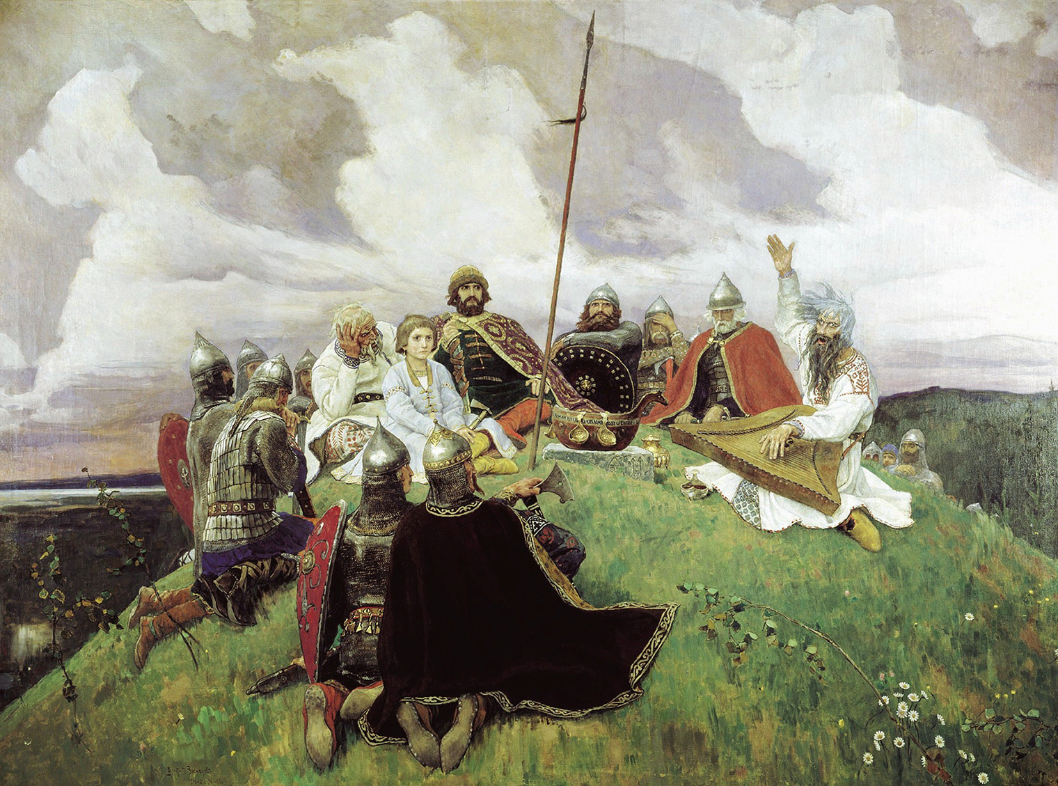 Виктор Васнецов, «Баян», 1910