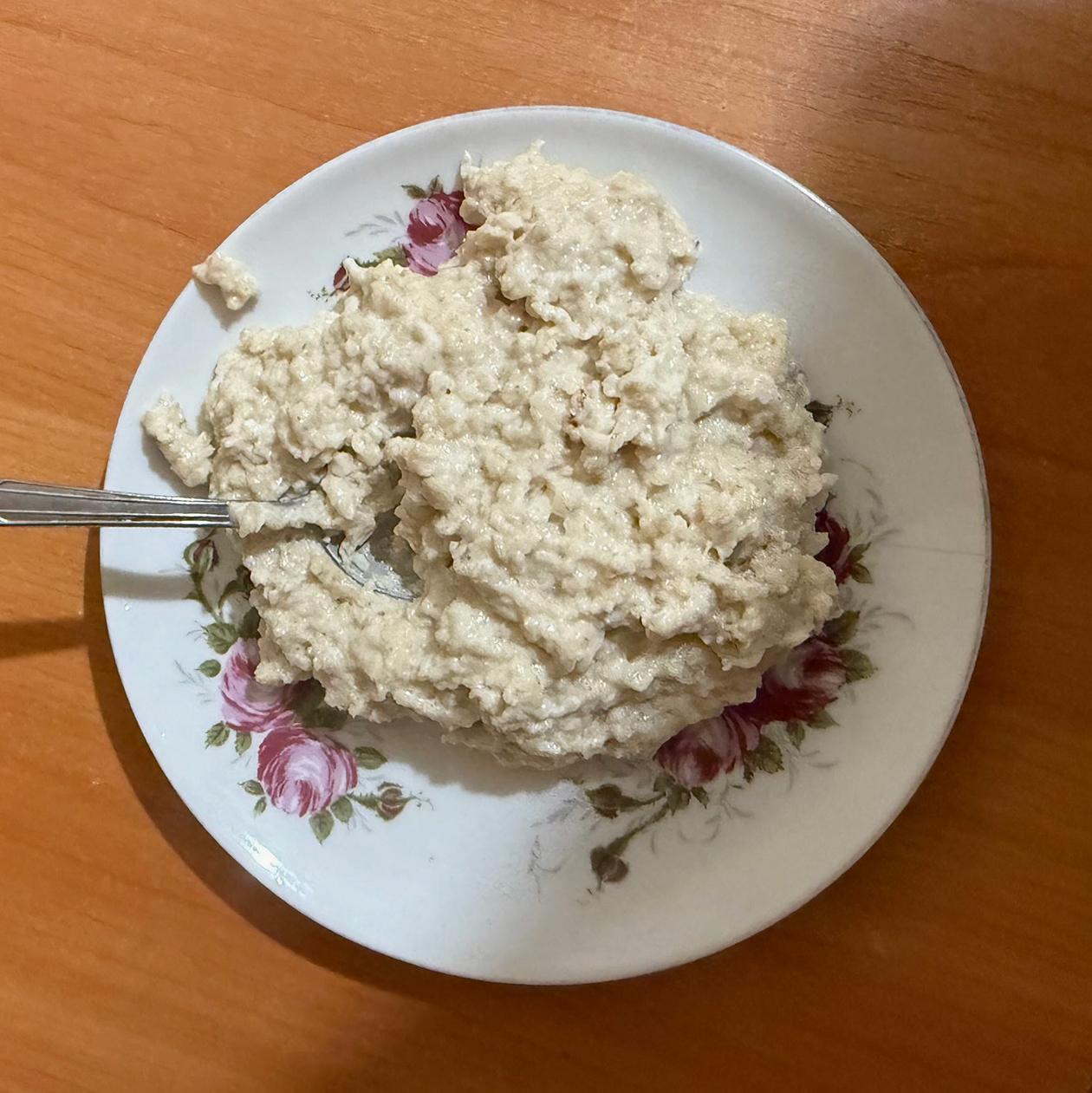 Приготовил овсянку на ужин